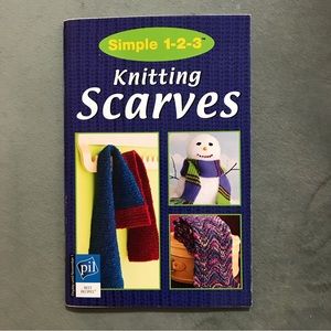 Simple 1-2-3 Knitting scarves
